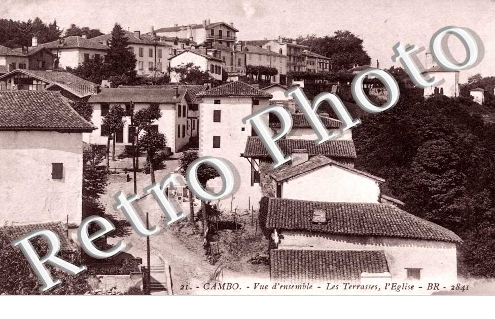 Les Terrasses et l'Eglise