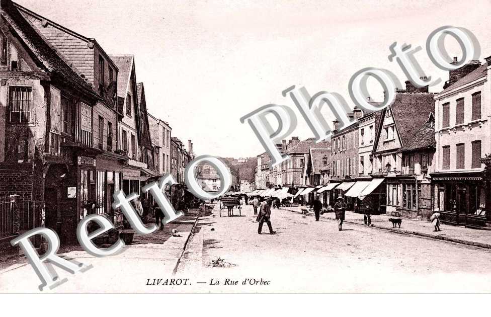 la rue d'Orbec