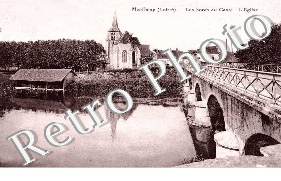 les bords du canal, l'eglise