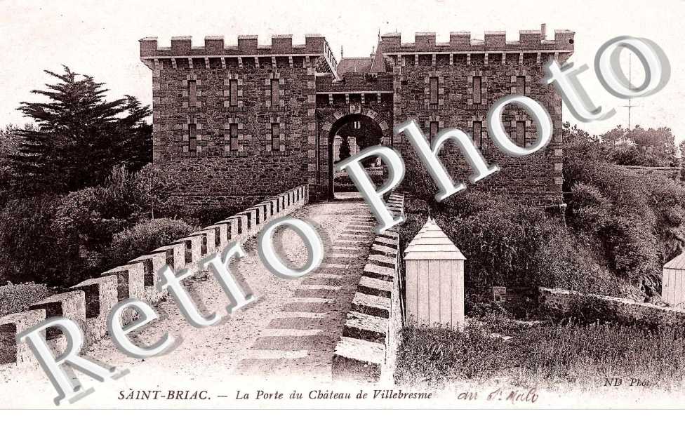 la porte du Chateau de Villebresme