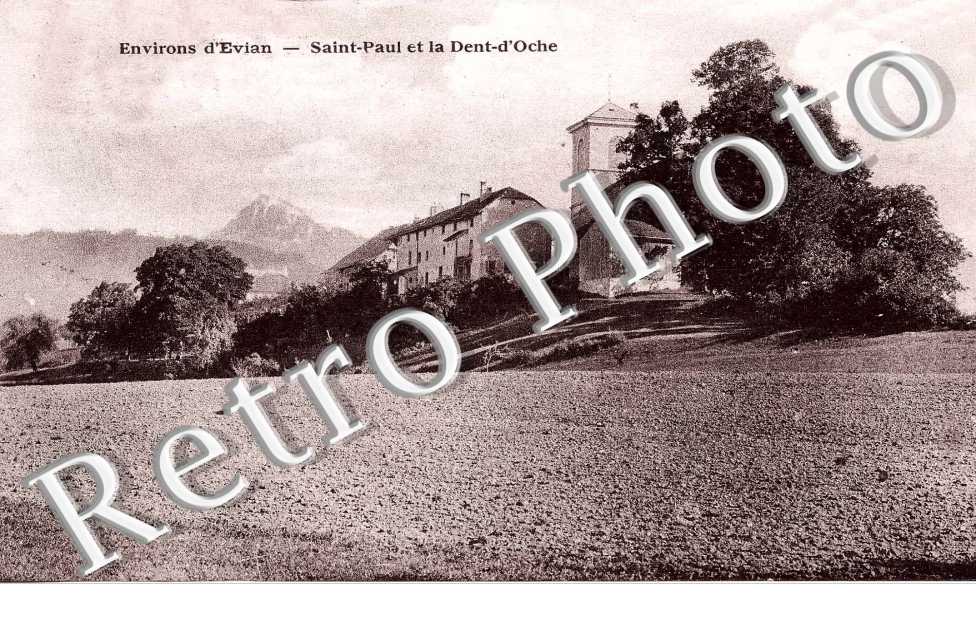Saint Paul et la dent d'Oche