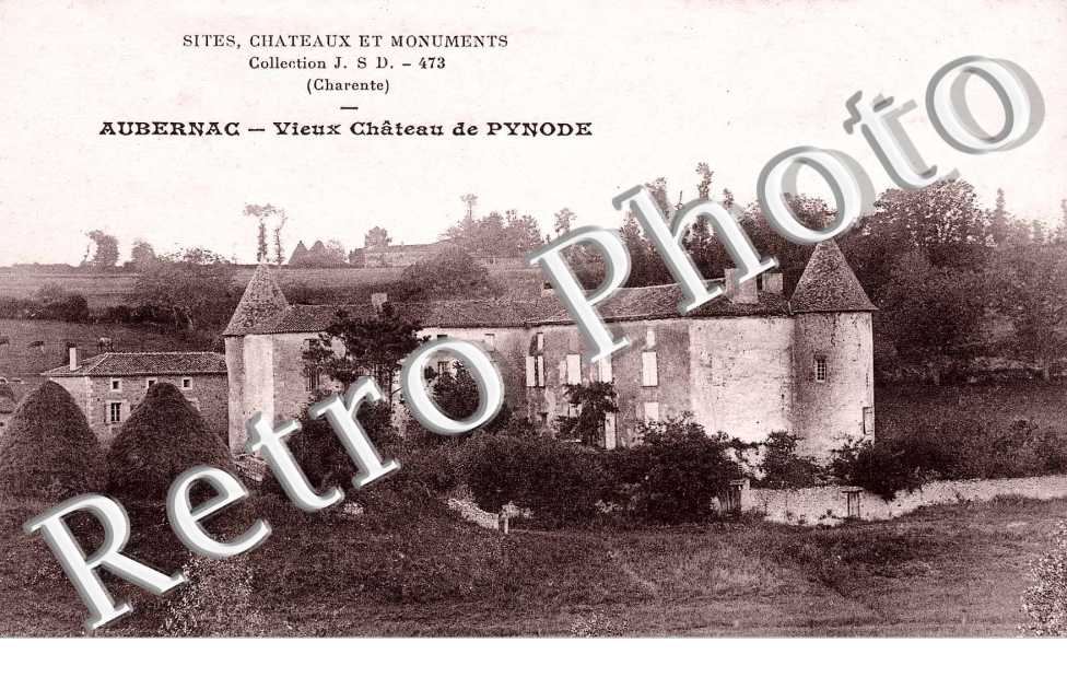 Aubernac Chateau de Pynode  (erreur : Ambernac  Puynode)