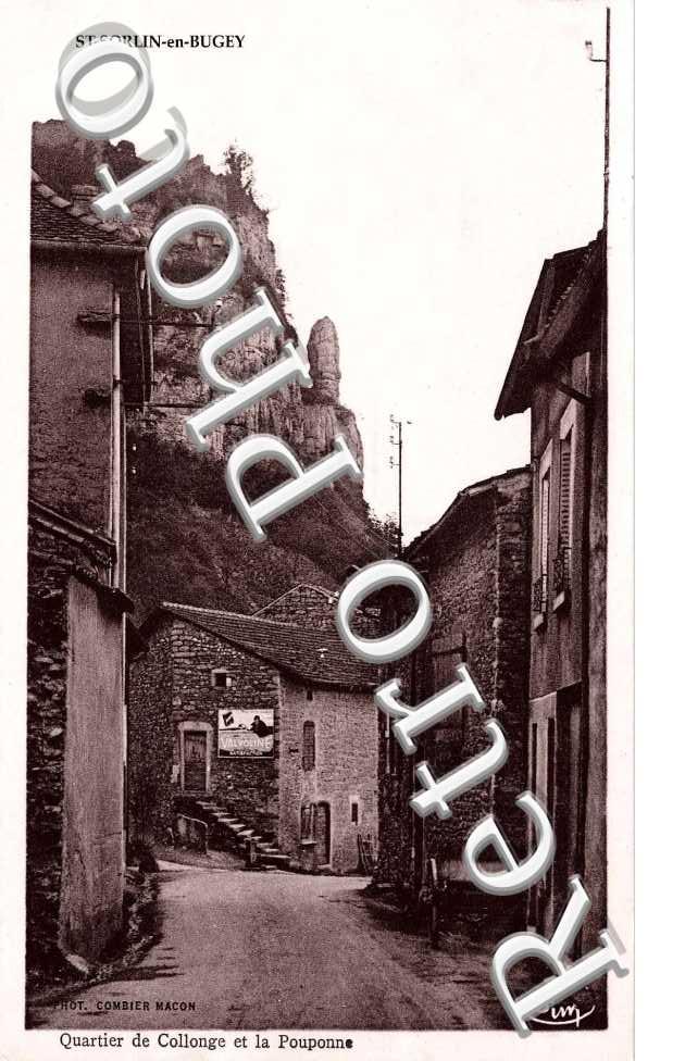 quartier de Collonge et la Pouponne