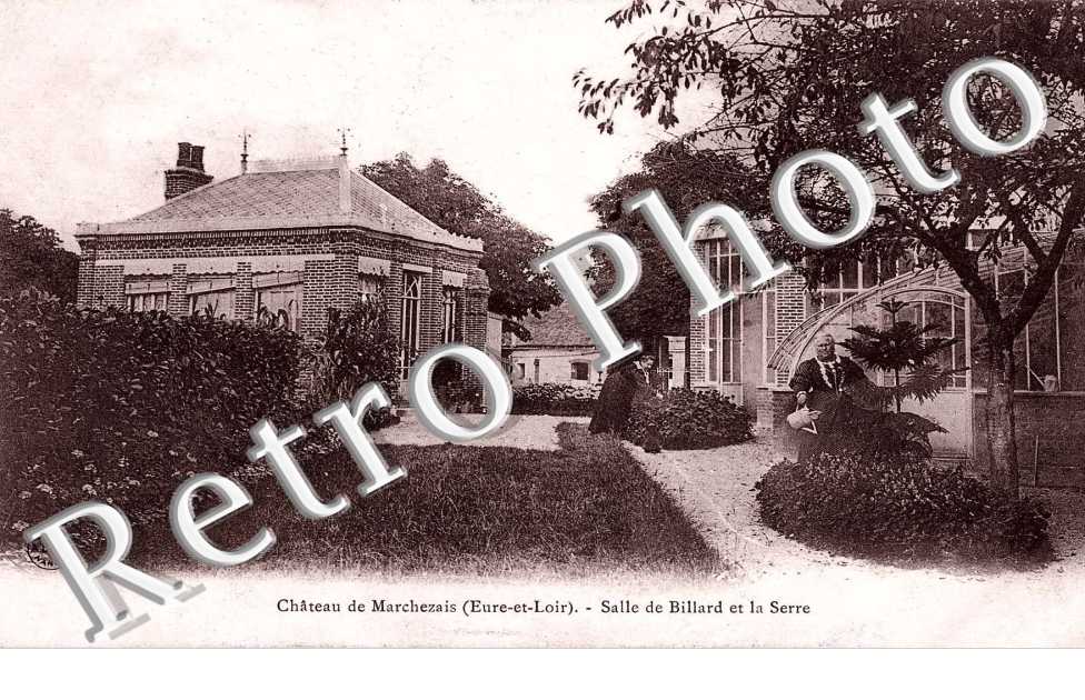 Chateau - salle de billard et la Serre