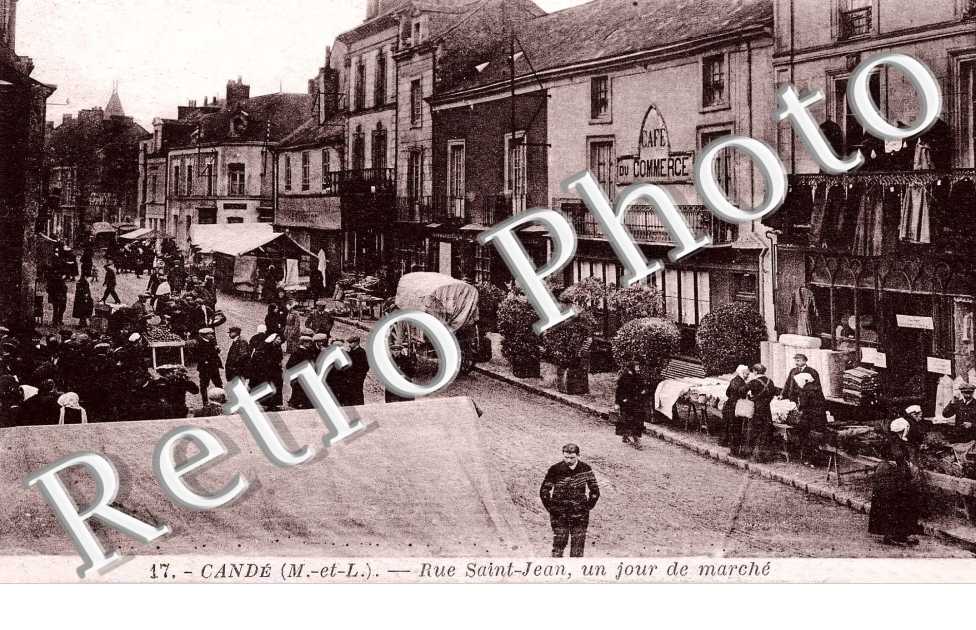Rue Saint Jean, un jour de Marche