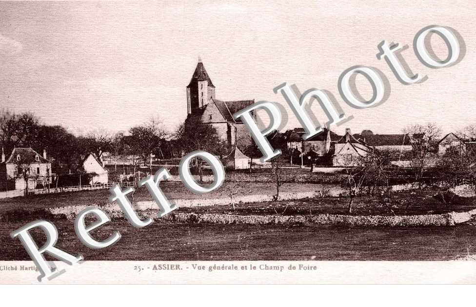 Vue generale et le Champ de Foire