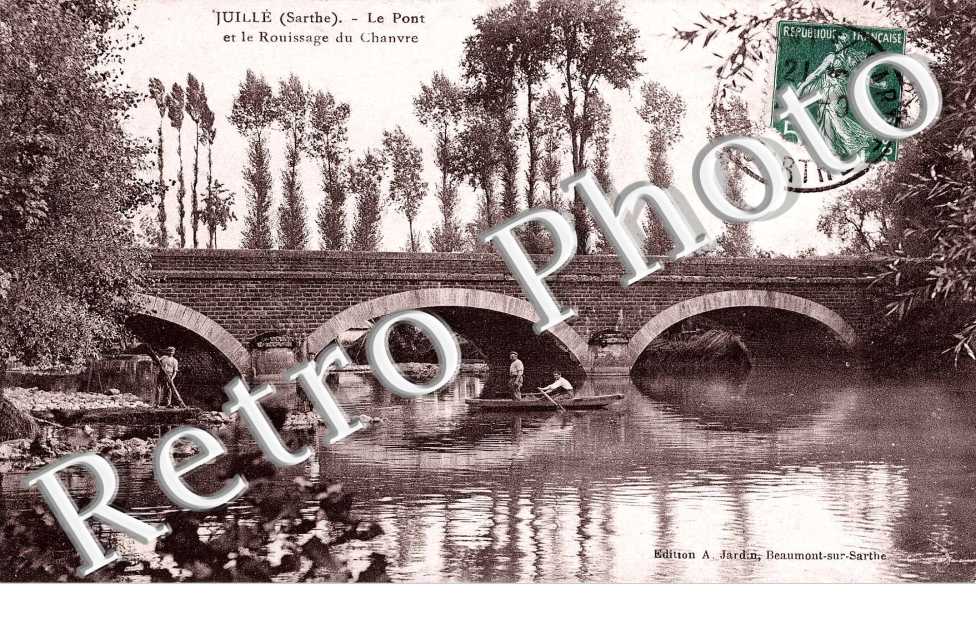le Pont et le Rouissage du Chanvre