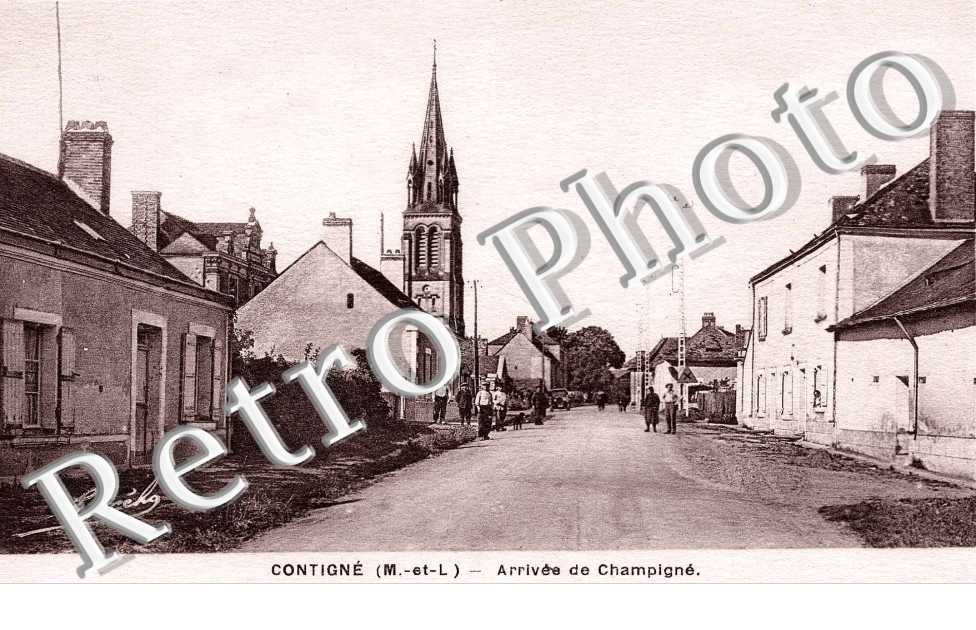 Arrivee de Champigne