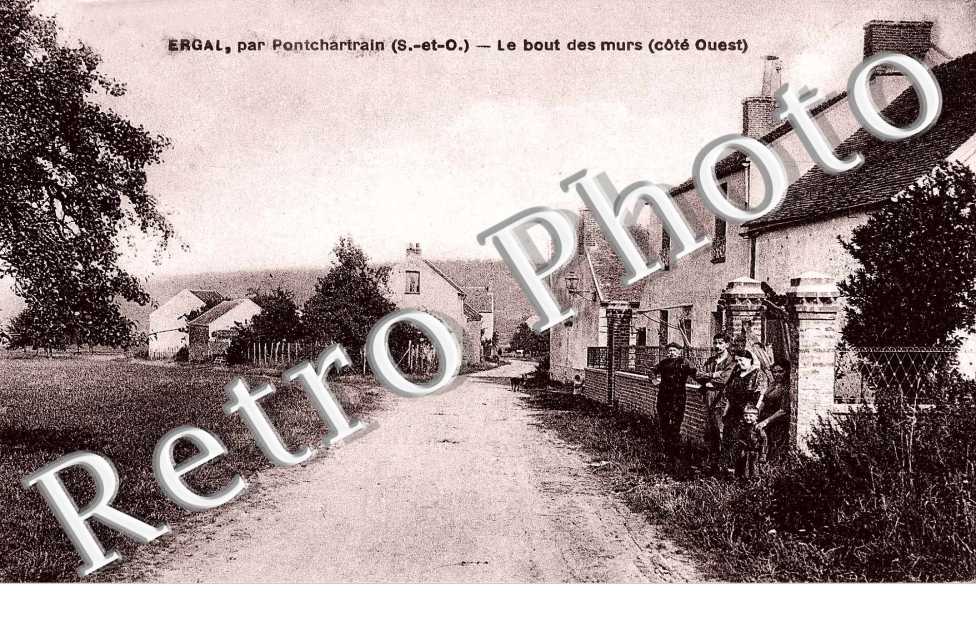 Pontchartrain - Le bout des murs