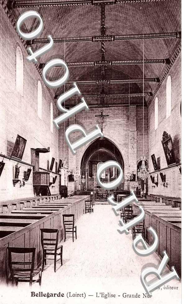 Interieur de l'Eglise - Grande Nef