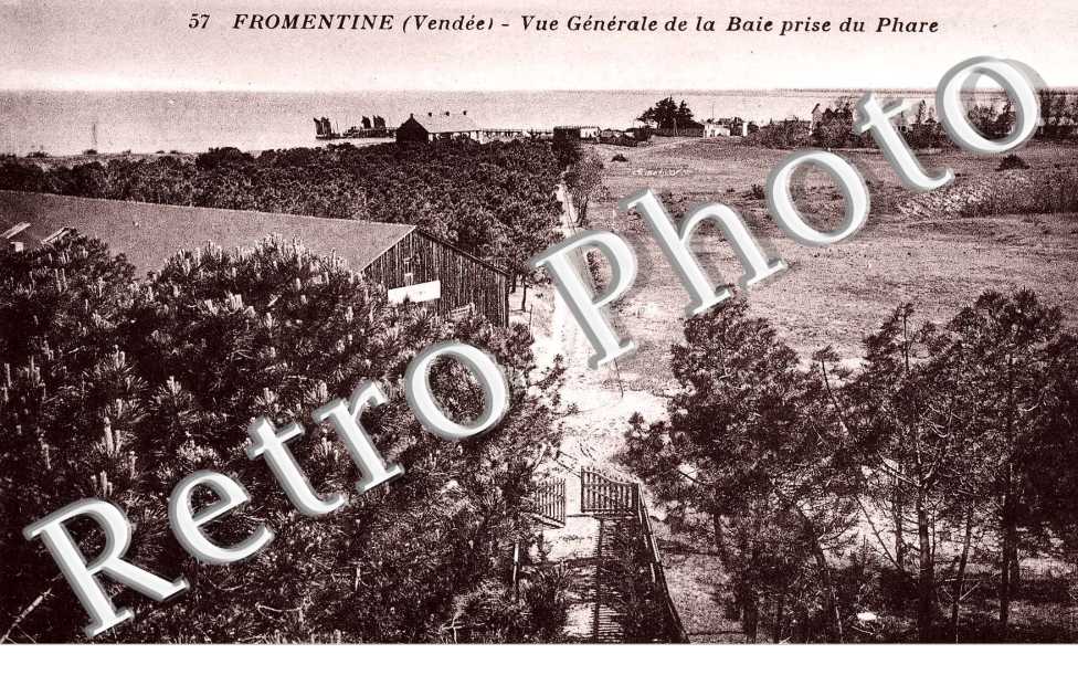 FROMENTINE Vue generale de la Baie prise du phare