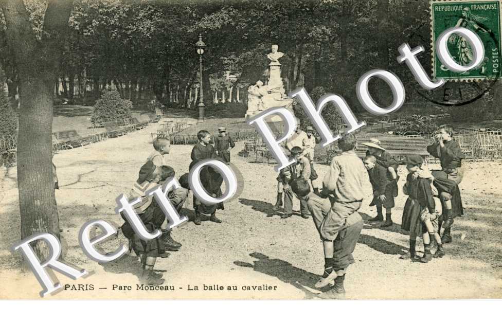Parc Monceau, Balle au cavalier