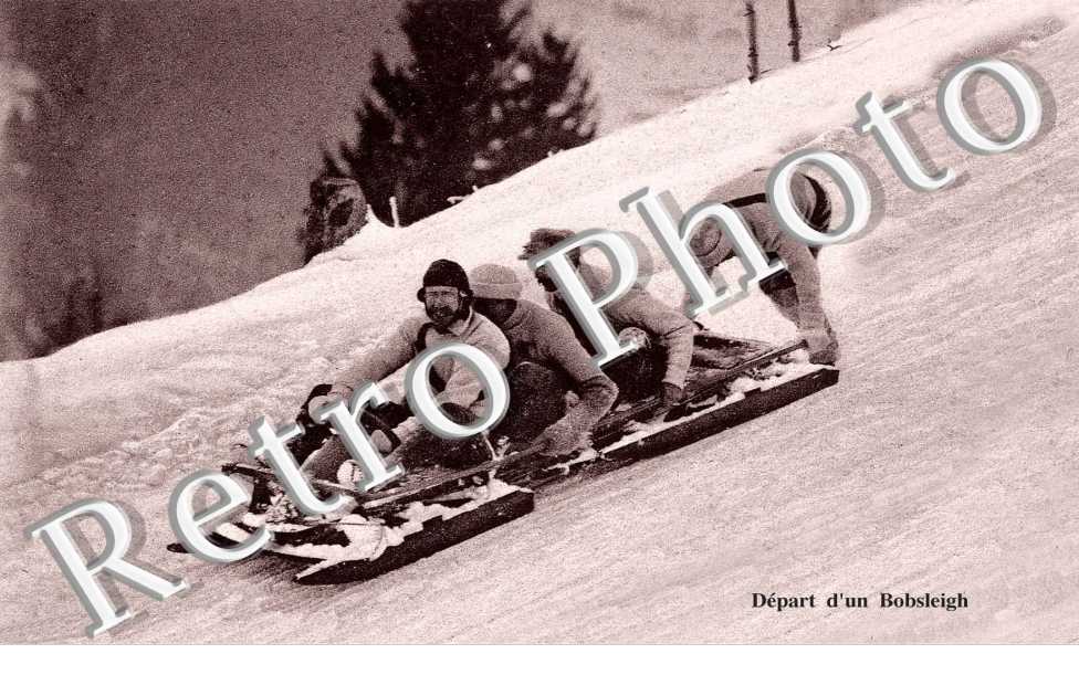 départ d'un Bobsleigh