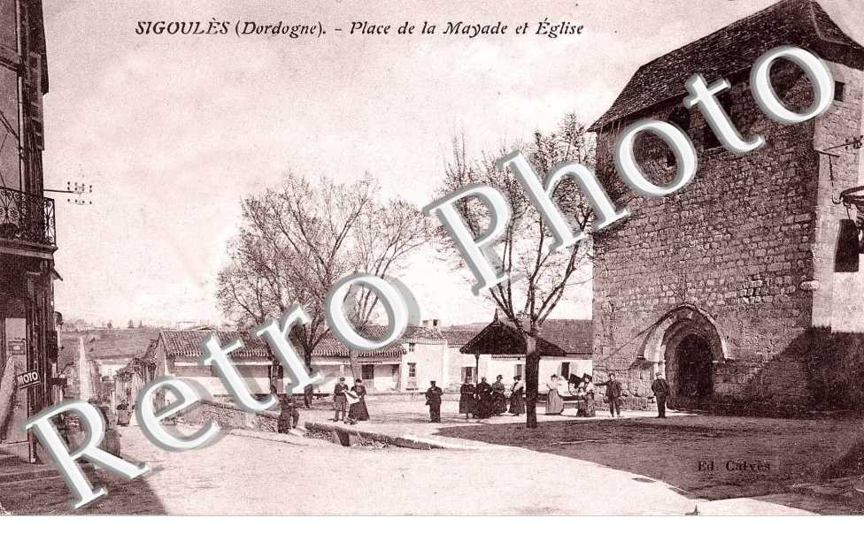 Place de la Mayade et Eglise