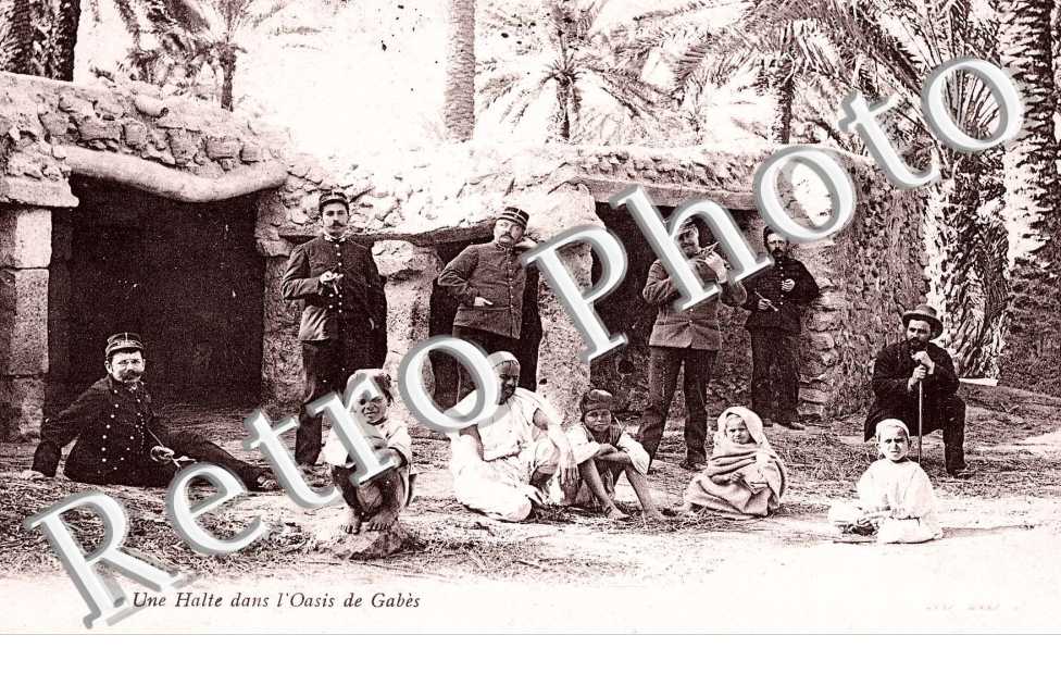 Une halte dans l'Oasis de Gabes