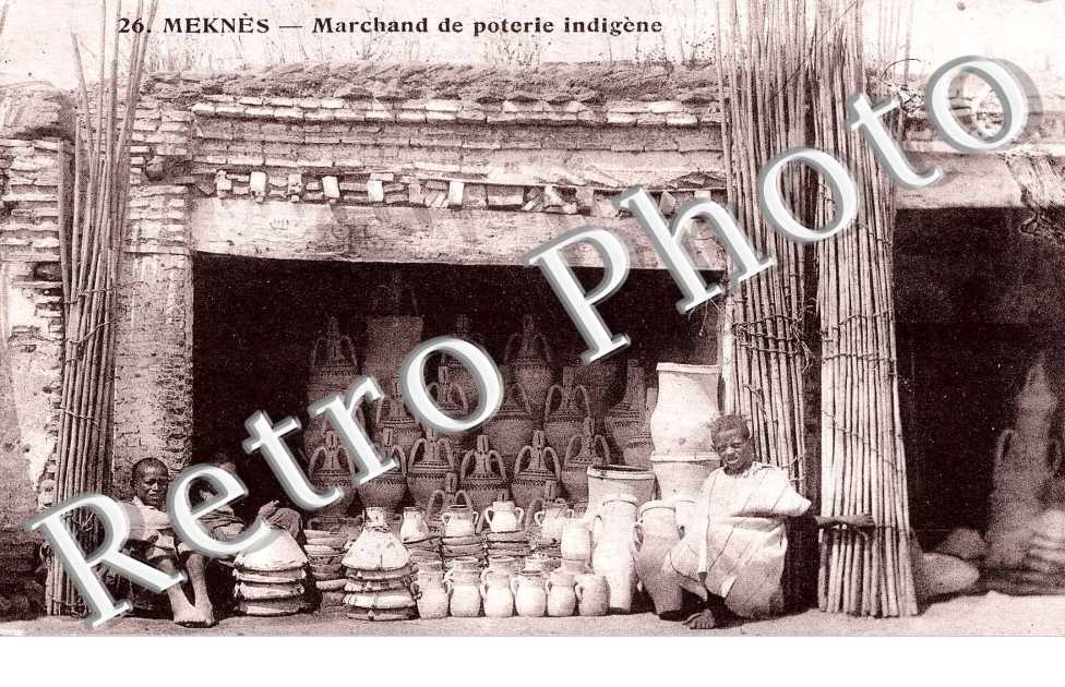 marchand de poterie