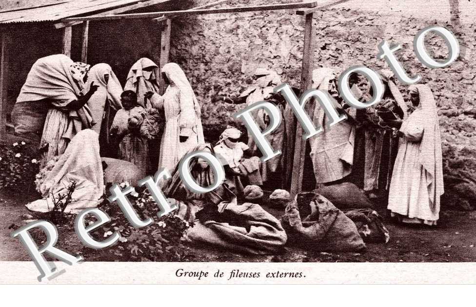Groupe de fileuses externes