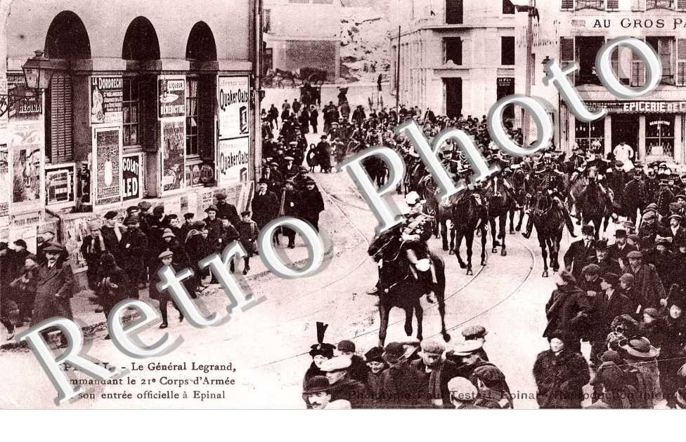 Le general Legrand commandant le 21e corps d'armee