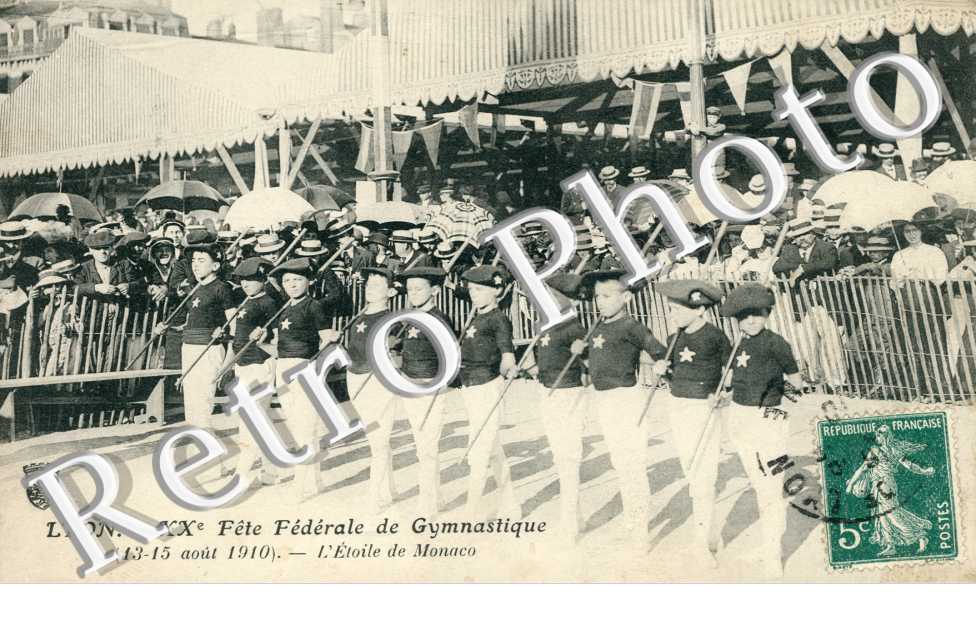 Fete federale de gymnastique - l'etoile de Monaco
