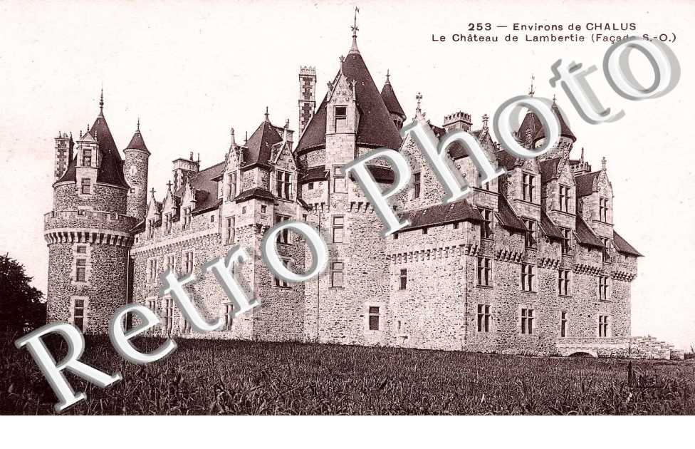 Le chateau de Lambertie