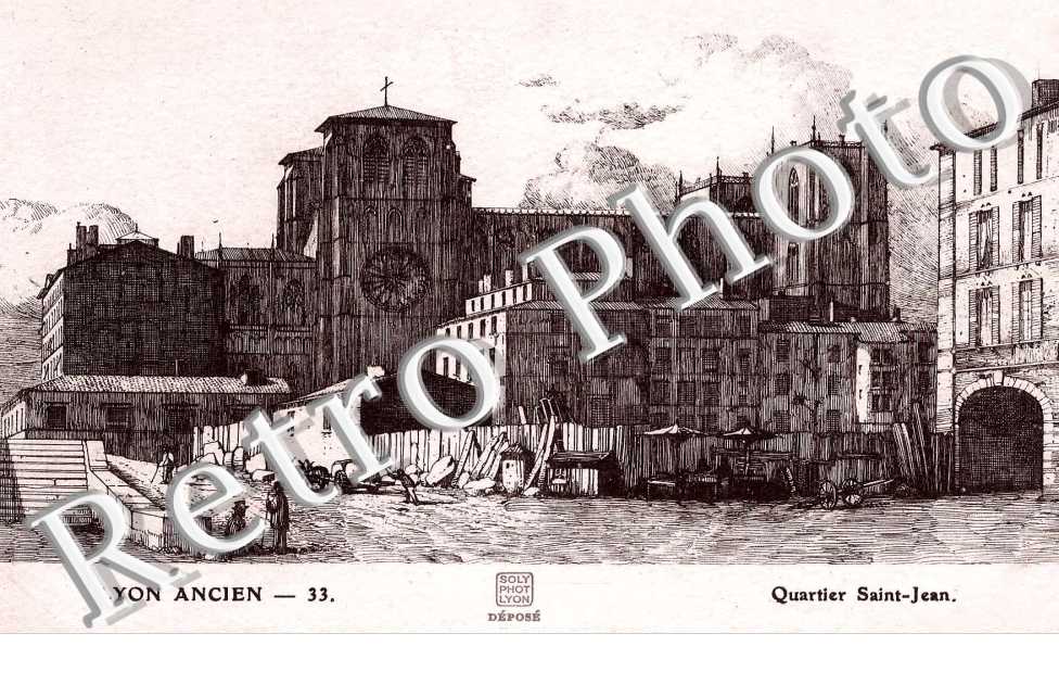 LYON ANCIEN quartier Saint-Jean