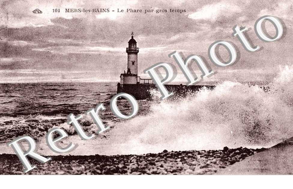 Le Phare par Gros Temps
