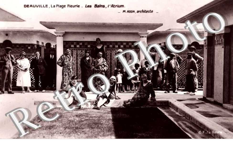 la plage Fleurie, les bains, l'Atrium