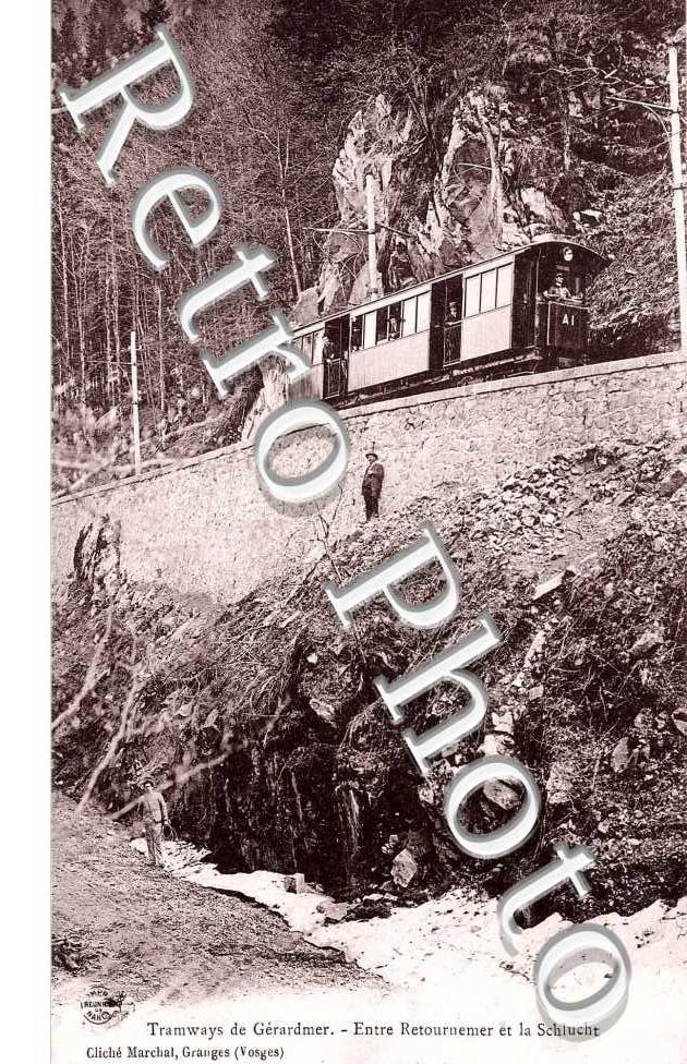 tramway de Gerardmer - Entre Retournemer et la Schlucht
