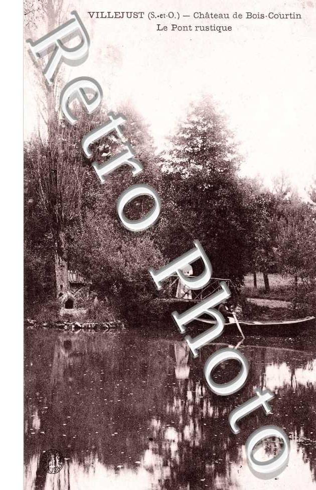 Le Pont rustique du chateau