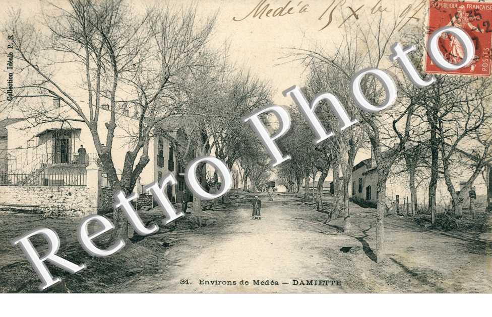 Environs de Médéa - rue principale