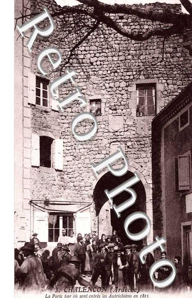 Porte par ou sont entree les autrichiens en 1815