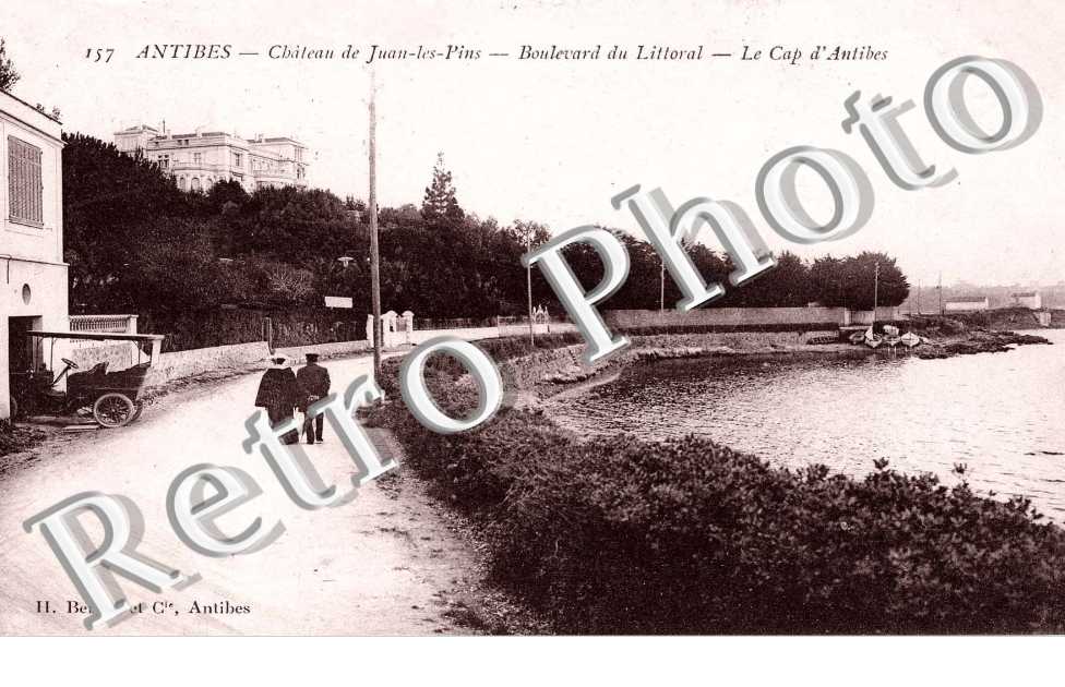 Chateau de Juan les Pins - Boulevard du Littoral - Le cap d'Antibes
