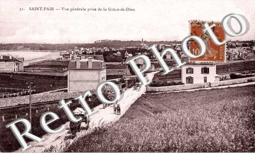 Vue generale prise de la Grace de Dieu