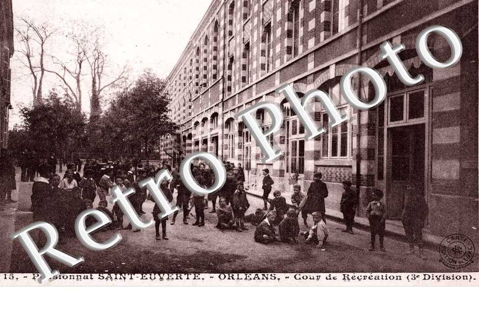 pensionnat Saint Euverte, cour de recreation