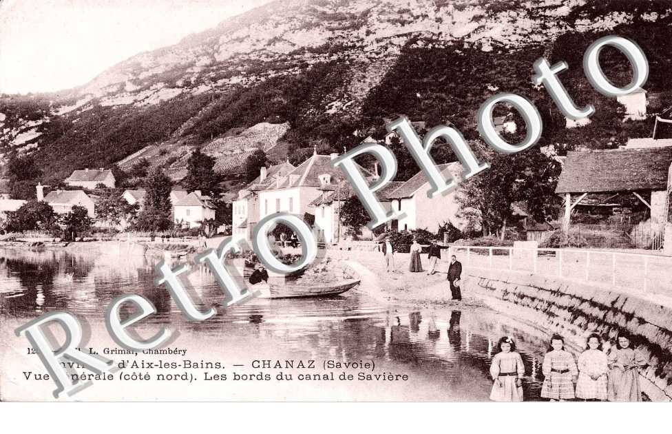 Vue generale - canal de Saviere