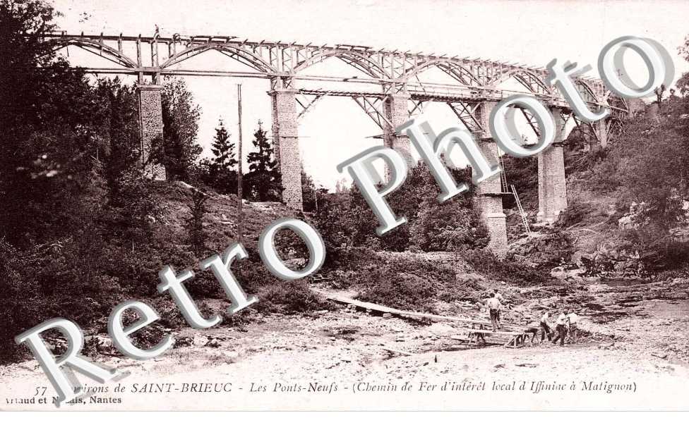 Les Ponts Neufs (chemin de fer d'interet local d'Iffiniac a Matignon)