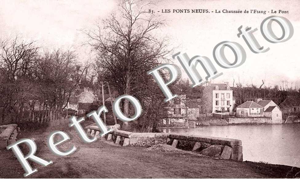 Les Ponts Neufs la chaussee de l'etang Le pont