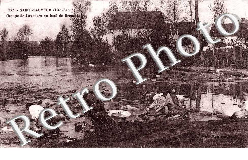 Groupe de Laveuses au bord de Breuchin