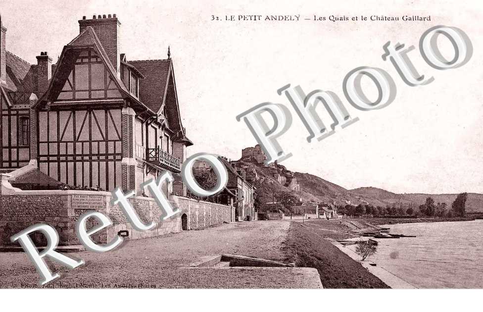 Les quais et le chateau Gaillard