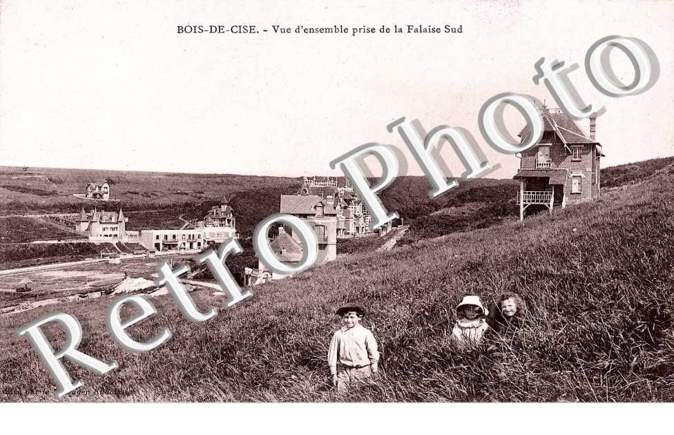 BOIS DE CISE vue d'ensemble prise de la Falaise Sud