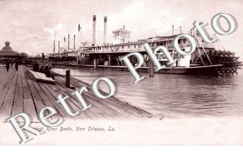 Mississippi River Boats.