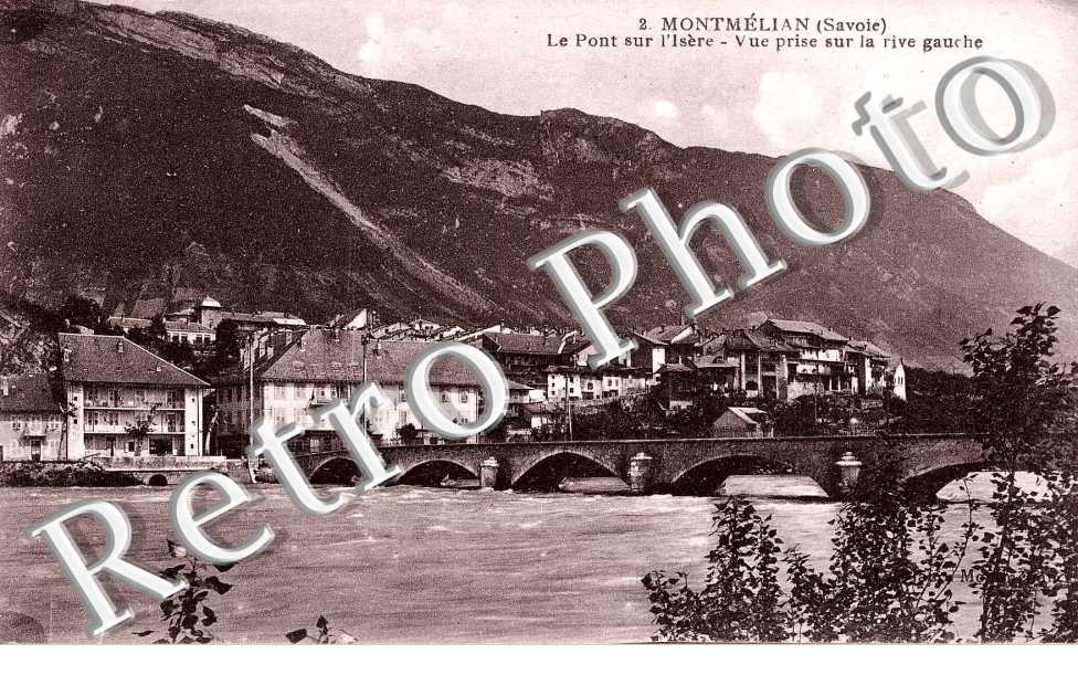 Le pont sur l'Isere