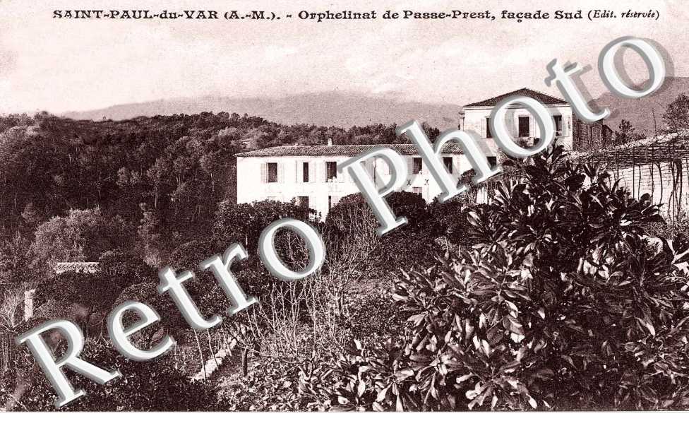 Orphelinat de Passe-Prest, facade sud