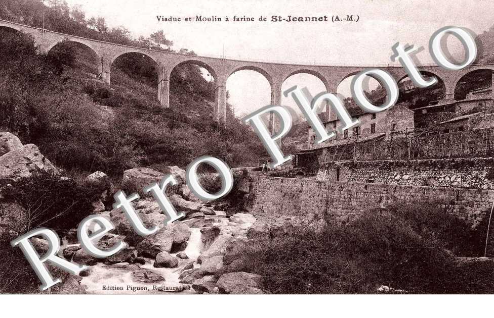 Viaduc et moulin
