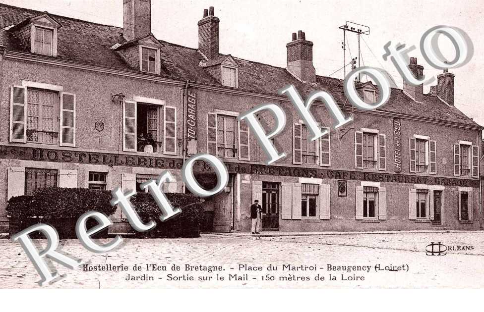 hotellerie de l'Ecu de Bretagne, place du Martroi