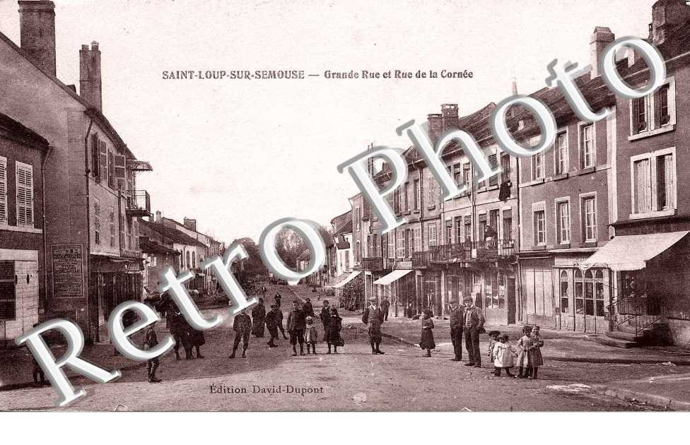Grande rue et rue de la Cornee