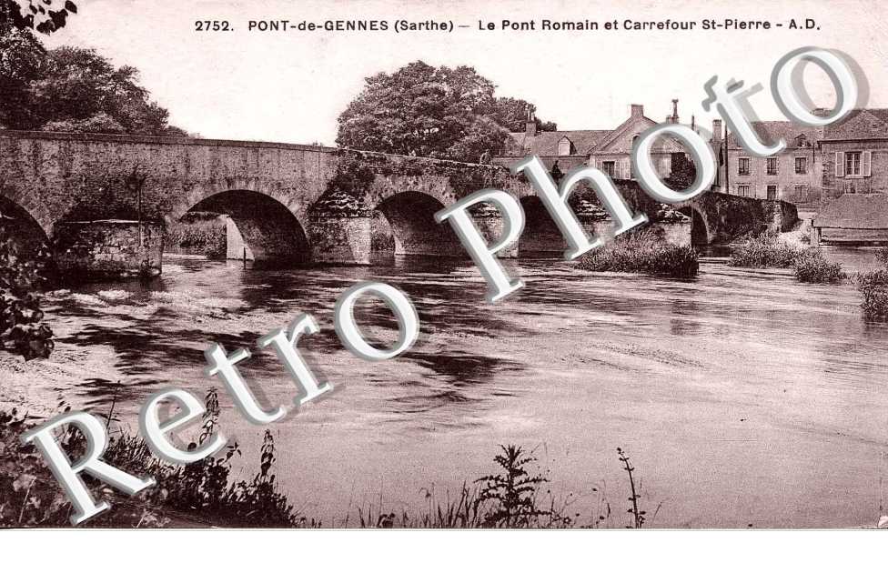 PONT ROMAIN ET CARREFOUR SAINT PIERRE