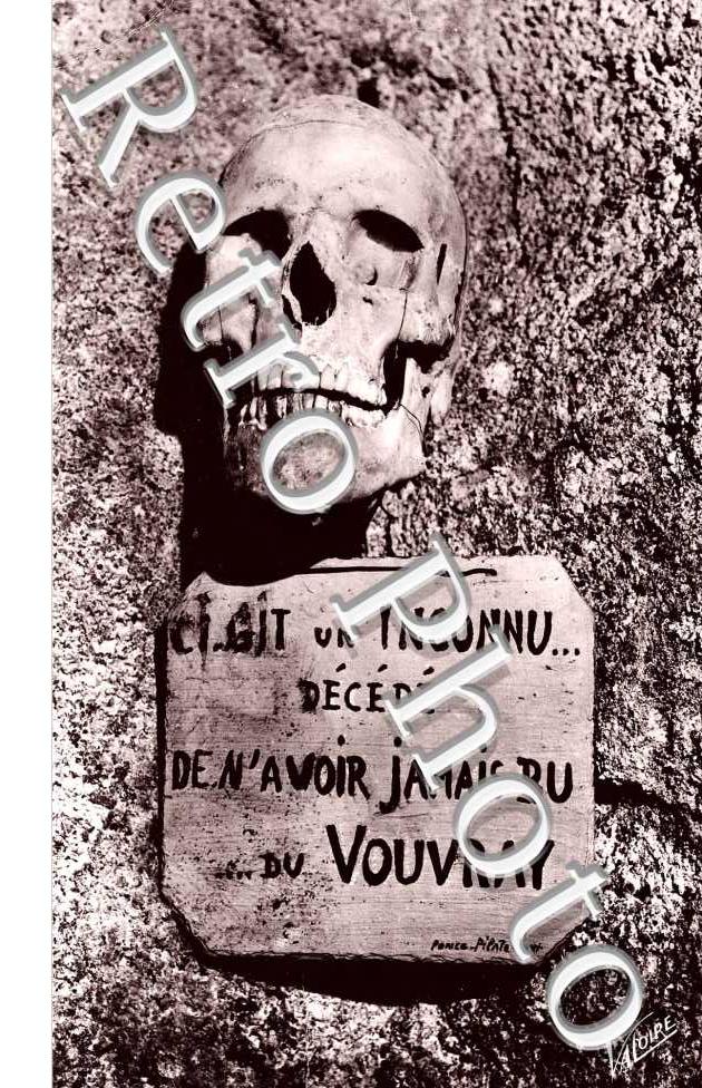 Inconnu decede de n'avoir jamis bu du Vouvray