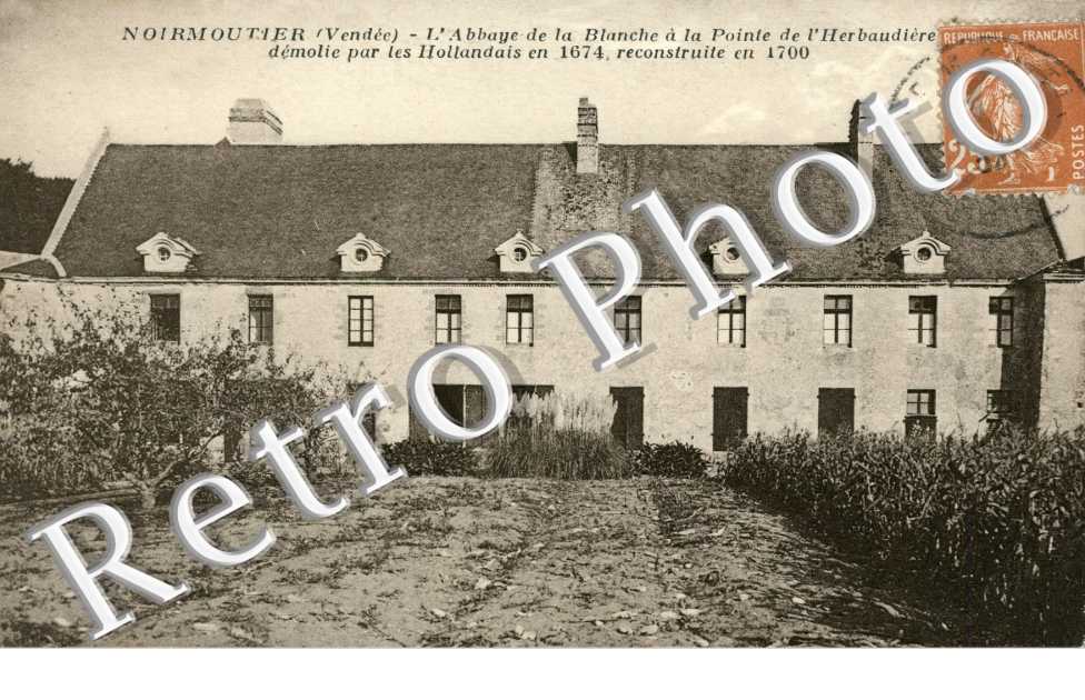 l'Abbaye de la Blanche à la pointe de l'Herbaudiere