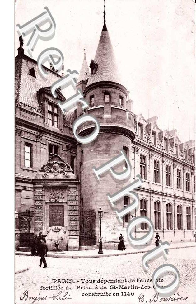 TOUR DEPENDANT de l'enceinte fortifiee du Prieure de Saint Martin des Champs